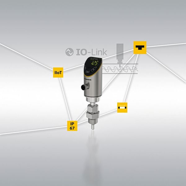 Der Durchflusssensor FS501 ergänzt Turcks Fluidsensor-Serie FS+ um eine messende Variante. (Bild: Turck)