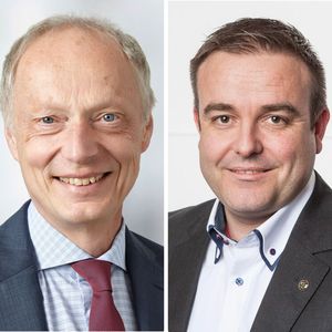 Michael Klotz (rechts im Bild) wurde mit Wirkung zum 13. Mai 2026 zum Geschäftsführer berufen. Er übernimmt die Geschäftsführung gemeinsam mit Uwe Thomsen (links im Bild), der den Vorsitz der Geschäftsführung innehat.(Bild:  Propan Rheingas)