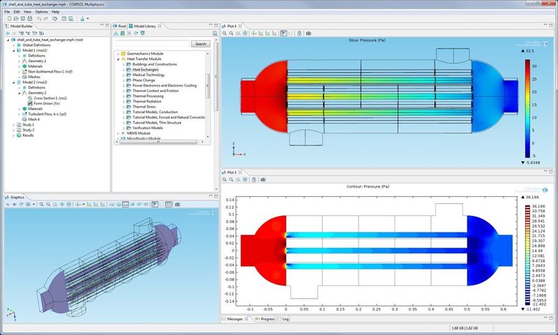 Anwendungsspezifische Module und erweiterte Funktionen eröffnen in der aktuellen Version von Comsol Multiphysics neue Möglichkeiten bei multiphysikalischen Simulationen. (Bild: Comsol)