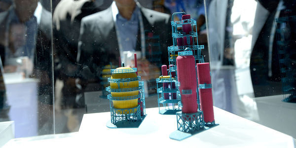 Mit dem neuen 3D-Druck-Verfahren HP Multi Jet Fusion gedruckte Produktbeispiele. (Bild: Invision)