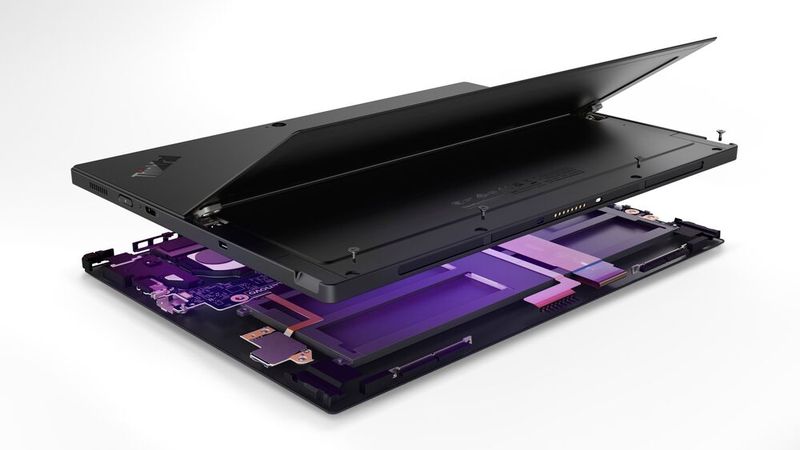 Das Thinkpad X13 Detachable ist ebenfalls so aufgebaut, dass es einfach repariert werden kann. (Bild: Lenovo)