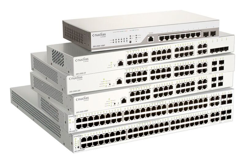 Die Switch-Serie DBS-2000 von D-Link gibt es mit 10, 28 oder 52 Ports. (D-Link)