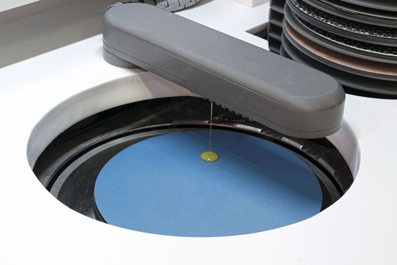 Work area grinding + polishing (Image:Schütz+Licht Prüftechnik GmbH)