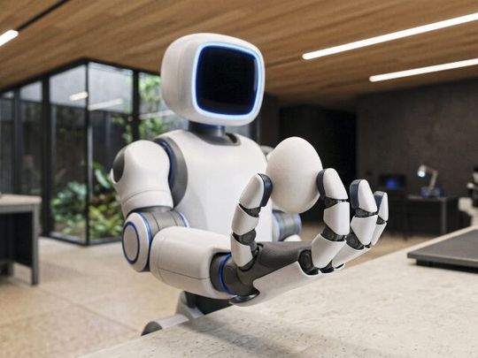 Feinmotorische Greifaufgaben stellen hohe Anforderungen an Sensorik und Powermanagement. Sarcomere Dynamics will die Bausteine von Allegro im Scorpion-Greifer einsetzen und die Zusammenarbeit auf die Roboterhand ARTUS Dex mit 24 Freiheitsgraden ausweiten.(Bild:  Allegro MicroSystems)