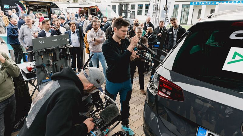 Es wird auch wieder Live-Reparaturen während der WKST geben – doch diesmal wird verglichen mit einer Reparatur mit gebrauchten Teilen.  (Bild:  Stefan Bausewein)