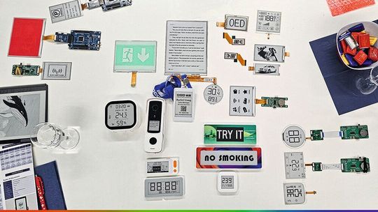 E-Paper-Displays brauchen weniger Energie und bieten eine gute Lesbarkeit auch bei Sonnenlicht.(Bild:  DMB Technics)