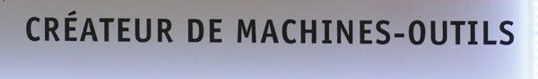 Simodec 2014: «Créateur de machines-outils». (Image: MSM / JR Gonthier)
