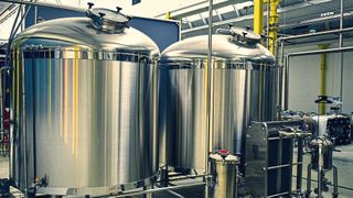 How much liquid might these tanks contain? A level measurement provides the answer. (Image:freely licensed)
