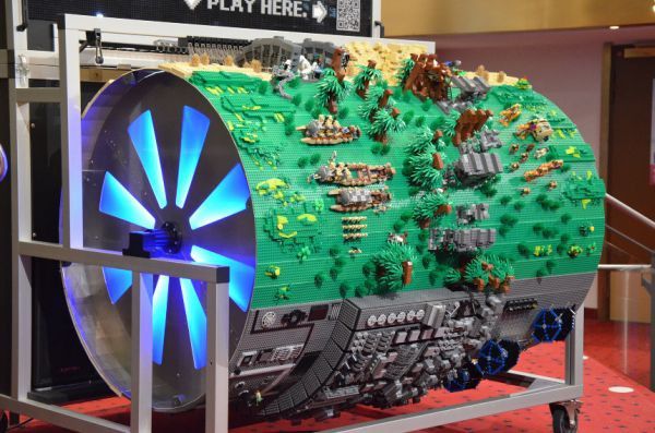 Impressionen der Star Wars Orgel aus Lego (Fotos: BUILDERS OF SOUND)