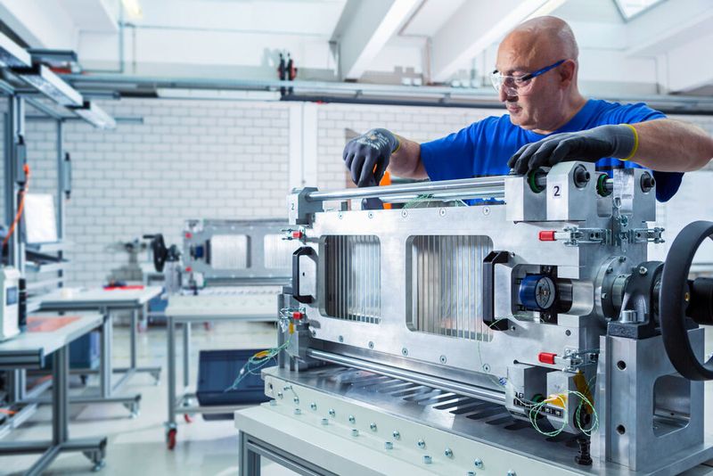 Der Batteriehersteller Farasis Energy hat eine schnallladefähige Variante seiner Batteriezellen der vierten Generation vorgestellt. Im BIld: Blick in die Produktion von Farasis Energy.