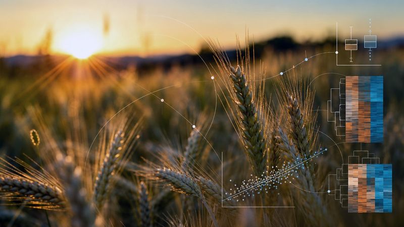 Die CO₂-Konzentration der Atmosphäre steigt. Welche Folgen das für Weizen hat, betrifft nicht nur Wachstum und Ertrag: Auch die Zusammensetzung des Korns kann sich verändern. Wie genau, das zeigt eine unter Beteiligung des Forschungszentrums Jülich durchgeführte Freilandstudie.(Bild:  Lukas Tennie / Unsplash)
