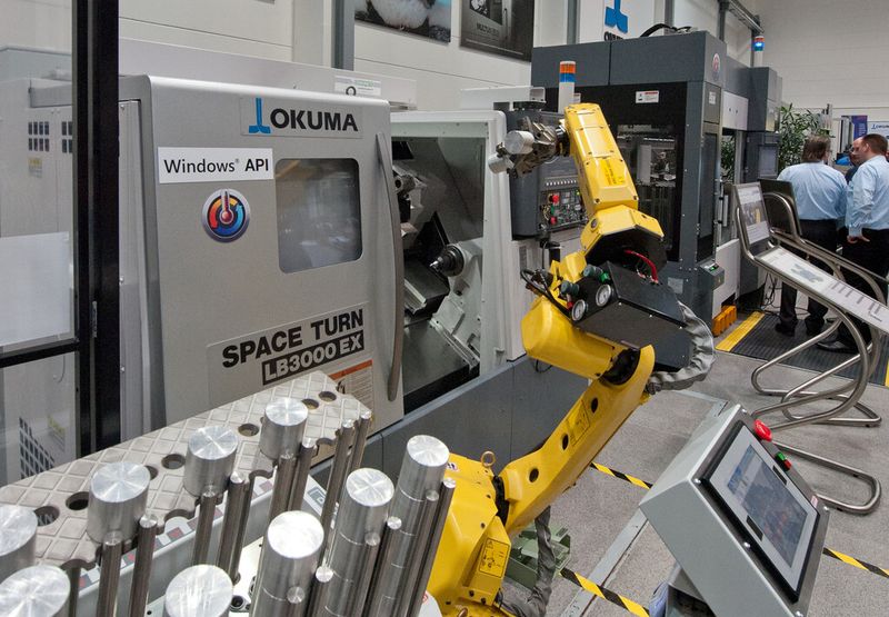 Impressionen vom Okuma-Open-House 2012. (Bild: Okuma/Hennecke)
