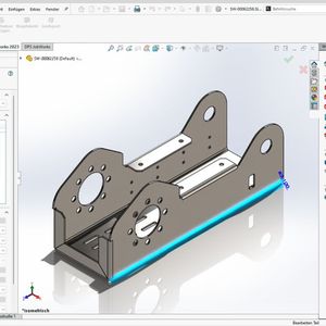 Die von der DPS Software entwickelte Lösung Tops-Works, die in Solidworks integrierte Lösung für die Prozesskette Blech mit der Tru-Tops-Reihe von Trumpf, hat ein Update erhalten.(Bild:  DPS Software)