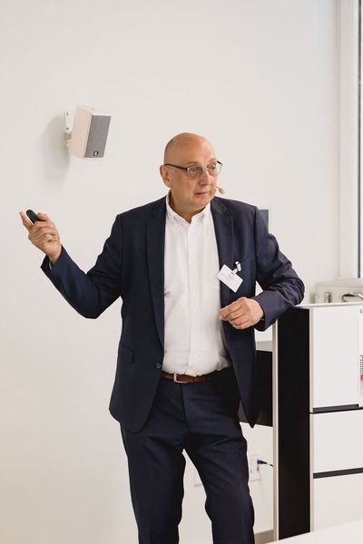 Dirk Gäbler von Leica Geosystems: Von der physischen in die digitale Realität (Bild: Stefan Bausewein)