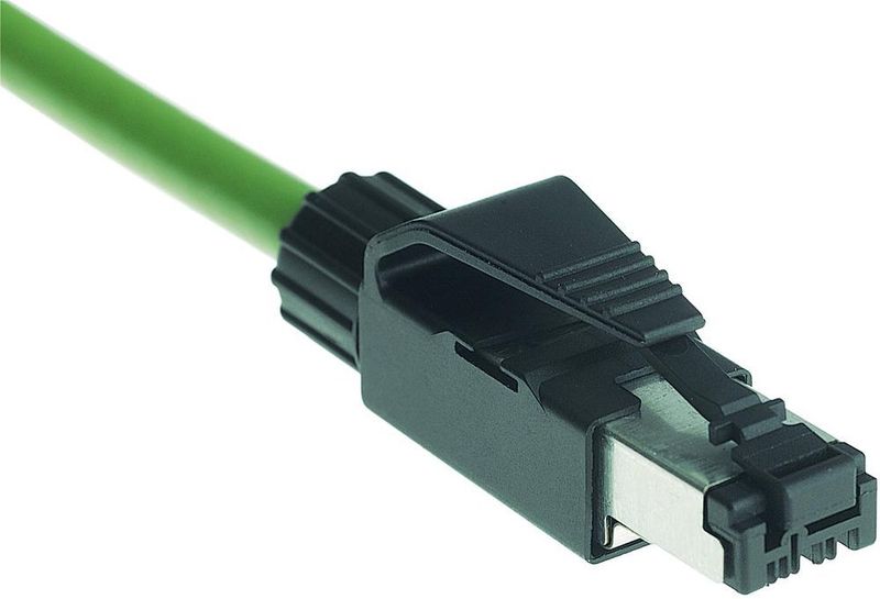 Ein klassisches Beispiel für Normung: der RJ45-Netzwerkstecker von Harting. (Bild: Harting)
