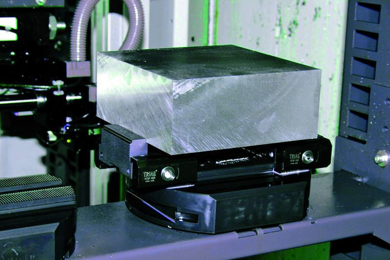 Bild 4: Spannlösung für automatischen Werkstückwechsel. (Archiv: Vogel Business Media)