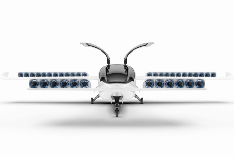 Mit solchen Kleinstfliegern will Lilium in naher Zukunft Passagiere durch die Luft befördern. (Lilium)