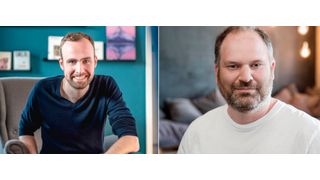 Die Geschäftsführer von APX: Henric Hungerhoff (li.) und Jörg Rheinboldt (re.). (Dominik Tryba)