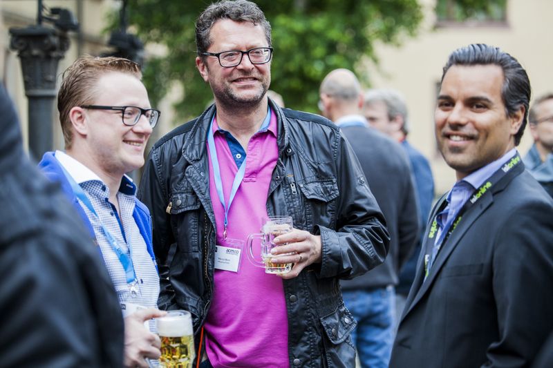 Drei umtriebige IT-Spezialisten: Claudio Carrano, Carrano IT, Marcus Meinls, Mits, und Martin Hausmann, Schneider & Wulf (Acmeo)