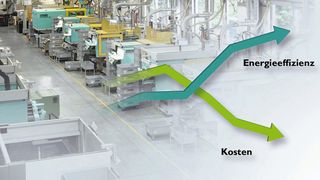 Die angestrebte Energiewende wird nicht nur in der Politik viel diskutiert. Auch in Unternehmen mit eigenen Fertigungsstätten wird das Thema immer bedeutender. (Bild: Phoenix Contact)