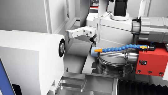 Poupée porte-meule une meule intérieure une meule extérieure pour rectifieuse Studer S100. Poupée porte-meule une meule intérieure une meule extérieure pour rectifieuse Studer S100.