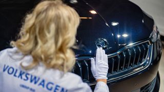Volkswagen hat seine Fertigungs-Partnerschaft mit dem russischen Autohersteller GAZ beendet. Im Werk in Kaluga, im BIld, produziert Volkswagen aktuell noch Fahrzeuge. (Bild: Volkswagen)