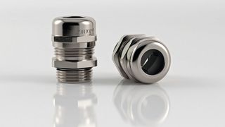 Mit der Skintop Flat hat Lapp die erste Kabelverschraubung vorgestellt, die Flachkabel unterschiedlicher Kabelkonturen und –dicken sicher fixiert. (Lapp)