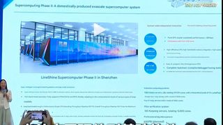 After nine years, China has once again managed to dethrone the U.S. leader in supercomputing. The Lineshine supercomputer was the fastest of all in a standardized test ... (Image:Shuangong)