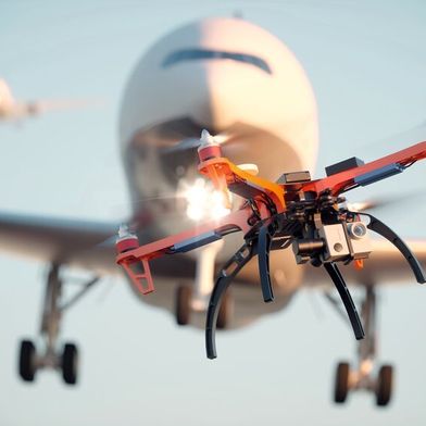 Flughäfen und andere kritische Infrastrukturen in Europa sollen besser vor Drohnen geschützt werden. (Bild: © assetseller - stock.adobe.com)