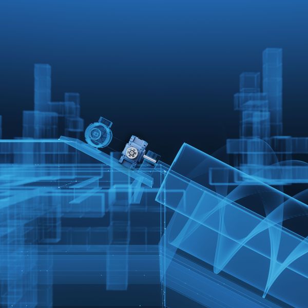 Wasserschneckenpumpen (im Bild) und Belüfter in der Wasser- und Abwasseraufbereitung sind ebenfalls ein neuer Anwendungsbereich für die Flender-One-Getriebe. Diese werden im Online-Konfigurator des Unternehmens in wenigen Minuten genau passend dimensioniert.  (Bild: Flender)