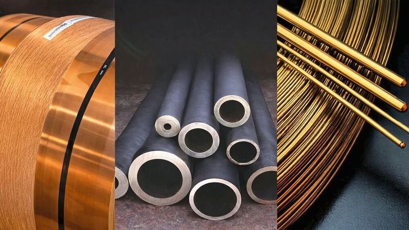 Im Rahmen eines Entwicklungsprojekts wurden verschiedene bleireduzierte und bleifreie Kupfer-Beryllium-basierte Legierungskonzepte untersucht, die die Anforderungen an hohe Festigkeiten als auch eine hohe elektrische Leitfähigkeit erfüllen. (Bild:  Materion)