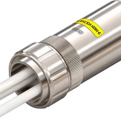 The new MX series by GES High Voltage: Handling up to 20 kV DC and supporting up to 9 poles.  (Source: GES High Voltage)
