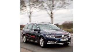 Der VW Passat ist das erste Fahrzeug, für das Baumot eine Nachrüstung anbieten will. (Baumot)