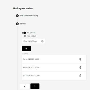 Verschiedene Uhrzeiten mit Pin-It.(Bild:  Joos / Dr. Eckhardt + Partner GmbH)