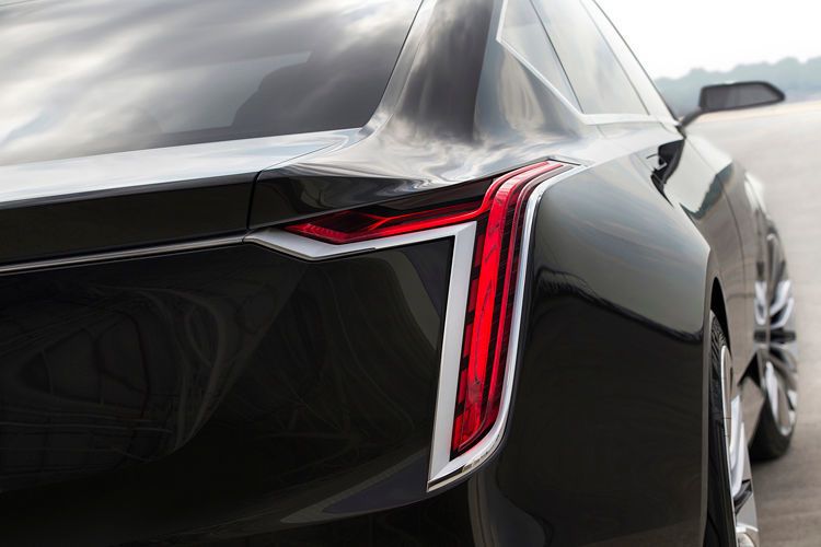 Neu ist auch der Stil der Rückleuchten. (Cadillac)