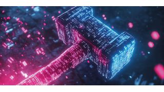 Magischer Hammer: Die Data Platform von Hammerspace schafft einen gemeinsamen Datenraum für File- und Objektdaten, der auch den NVMe-Speicher von GPU-Servern einschließt. Das soll für die bessere Auslastung der GPUs sorgen. (Bild: © Abul - stock.adobe.com / KI-generiert)