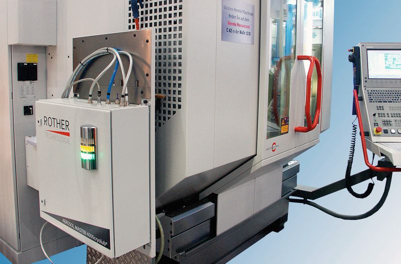 ATS lässt sich mit geringem Adaptionsaufwand und ohne nennenswerte Störung der Produktion in Bearbeitungszentren, Transferstrassen sowie Dreh-, Fräs- und Bohrmaschinen schnell integrieren. (Bild: Rother)