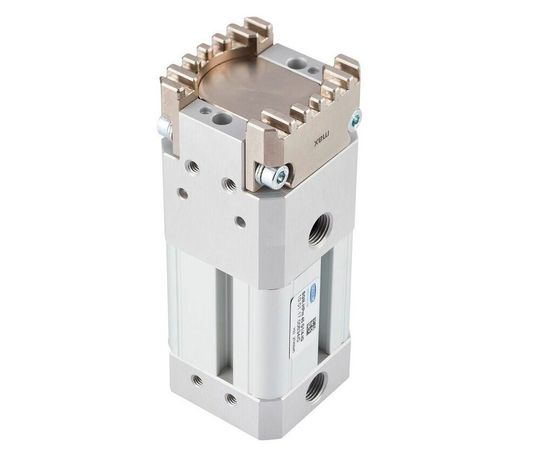 J. Schmalz präsentiert mit dem Magnetgreifer-Baukasten „SGM-HPm“ eine Fundgrube für die individuelle Zusammenstellung von Greifsystemen für das Handling dünner Bleche. Die Bleche können auch noch komplex, gelocht oder gebogen sein. J. Schmalz berichtet ...(Bild:  J. Schmalz)