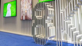 Die 8K-Auflösung war das große Thema bei Samsung auf der ISE 2019. Sie kommt auf QLED-Displays, dem modularen Micro-LED-Display „The Wall“ und auch für LED-Signage.  (Samsung)