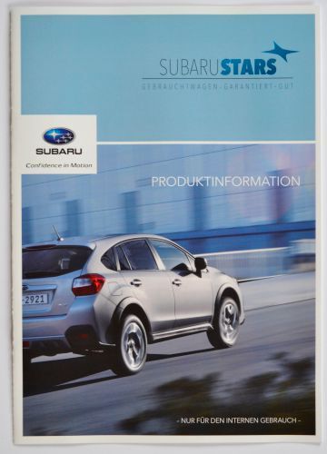 Die Gebrauchtwagengarantie wird unter dem Namen „Subaru Stars“ laufen. (Foto: Birgit Hiemann)