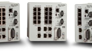 Die Einsatzmöglichkeiten des Allen-Bradley Layer 2 Managed Switches Stratix 5700 beginnen bei der einfachen Maschine und reichen bis auf die Ebene, in der IT und automatisierte Fertigung zusammentreffen. (Bild: Rockwell Automation)