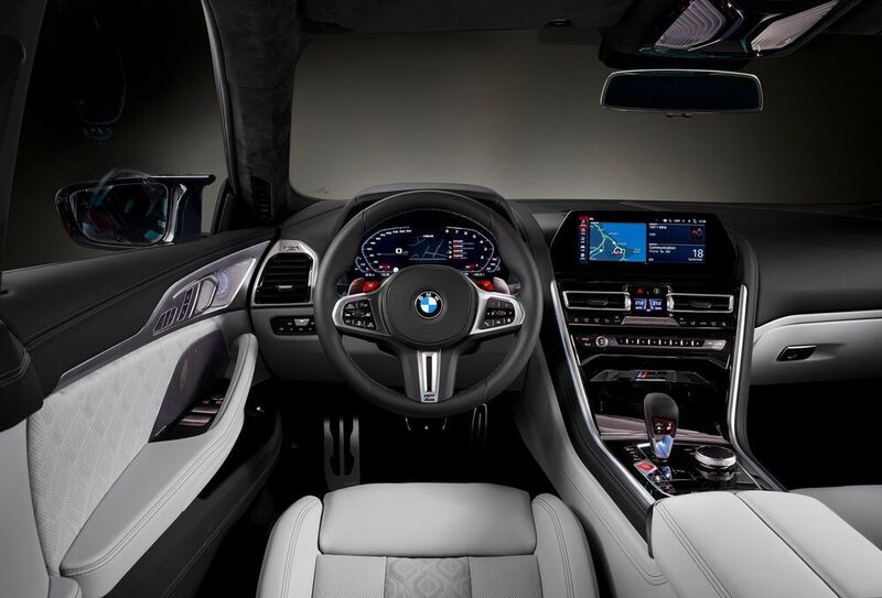 Der BMW M8 Gran Coupé bietet viel Platz im Innenraum.  (BMW)