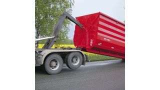 Durch innovative Werkstoffauswahl und Konstruktion spart der Abrollcontainer „Lightbox“ bis zu 1,5 t Leergewicht ein. Bild: Stahl-Informations-Zentrum (Archiv: Vogel Business Media)