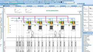 Mit WSCAD Building Automation lässt sich die Gebäudeautomatisierungen von der Anlagenautomation VDI 3814 bis zur Raumautomation VDI3813 durchgängig planen. (WSCAD)
