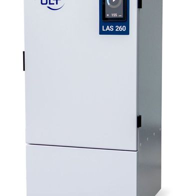 Das Bild zeigt die Laserrauch-Absauganlage LAS 260.1 mit ProSight-Steuerung von ULT. (Bild: ULT)