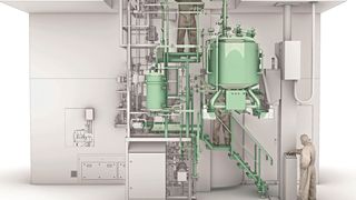 Das gesamte System ist eine kundenspezifische Entwicklung. (Bild: Syntegon Technology)