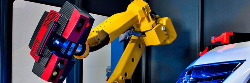 Scanbox-Systeme der Atos-Serie wurden für die fertigungsnahe berührungslose optische 3D-Inspektion und Qualitätssicherung entwickelt.(Bild:  GOM)