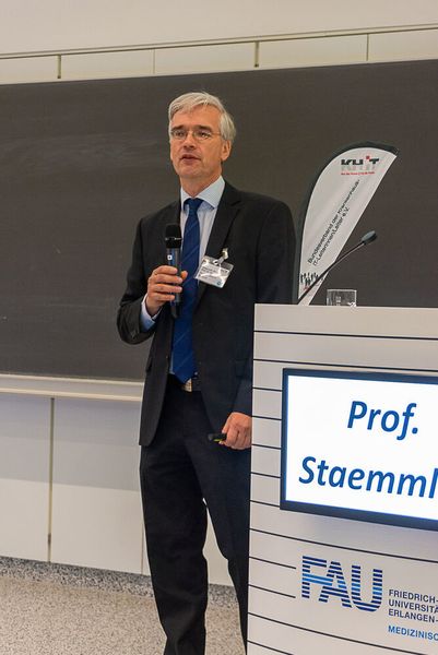 Prof. Dr.-Ing. Martin Staemmler von der Hochschule Stralsund sprach zum Thema „Chaos Telematikinfrastruktur