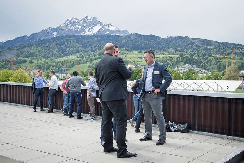 Gute Stimmung herrschte am SMM-InnovationsFORUM. (Thomas Entzeroth)