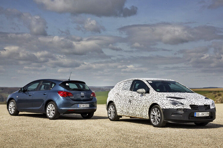 Wo der neue Corsa nur ein besseres Facelift ist, bekommt der Astra tatsächlich eine komplett neue Plattform. Das war auch bitter nötig. (Foto: Opel)